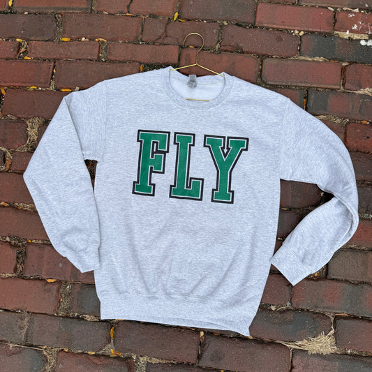 FLY Puff Outline Crewneck - Birds
