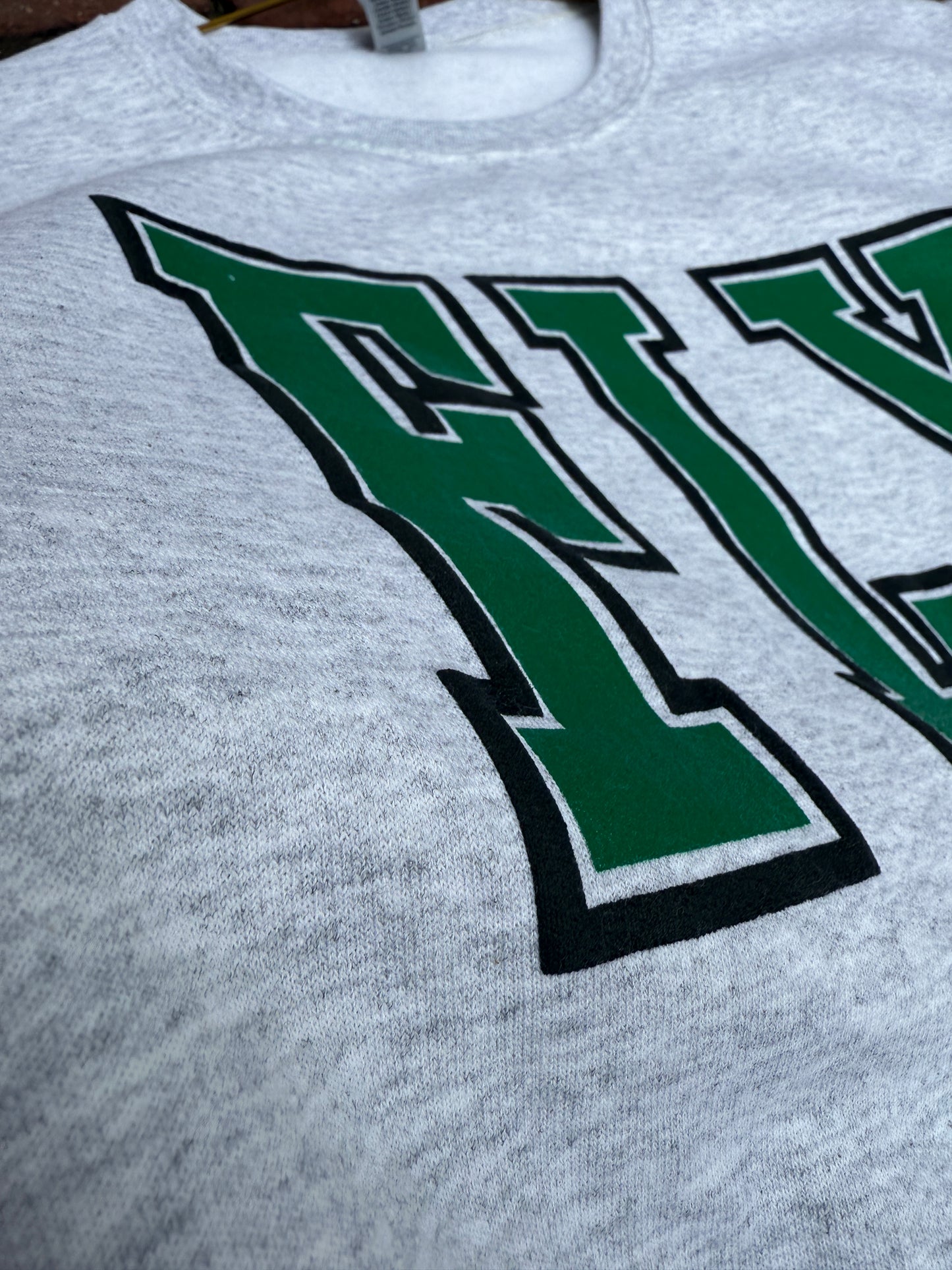 FLY Puff Outline Crewneck - Birds