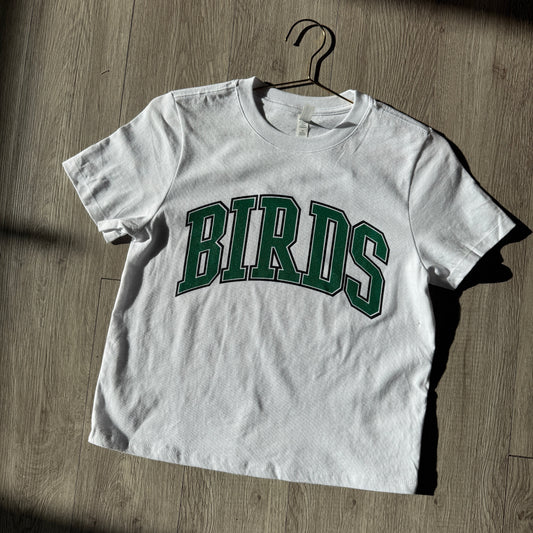 Birds Outline Crop Top
