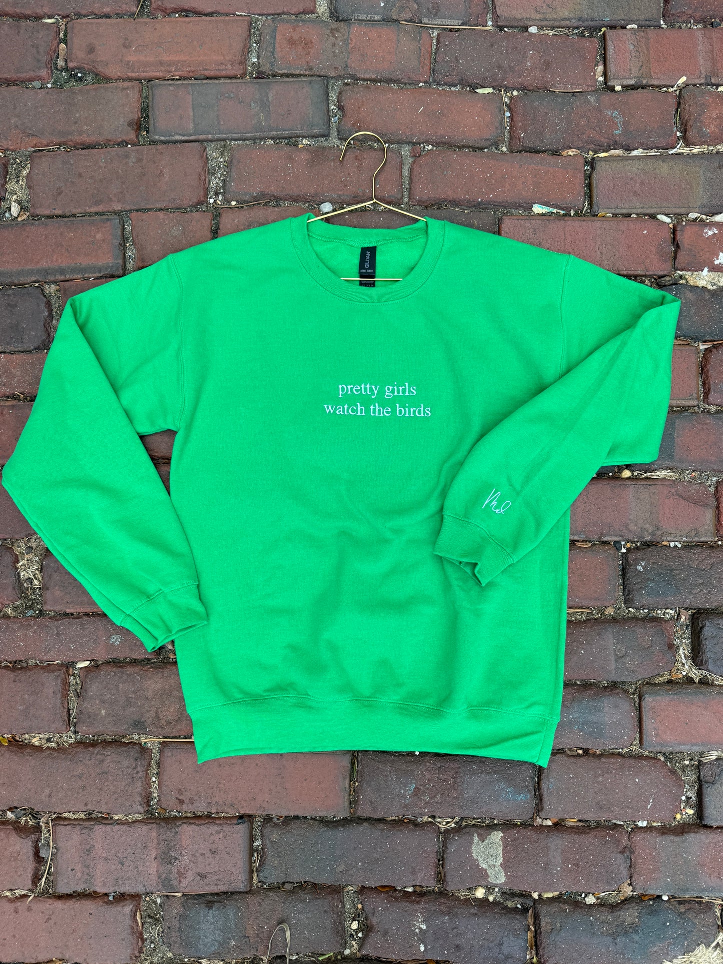 Pretty Girls Watch the Birds Sweatshirt