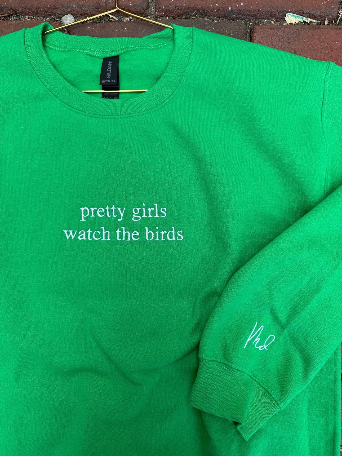 Pretty Girls Watch the Birds Sweatshirt