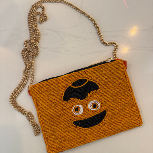 Gritty Beaded Purse
