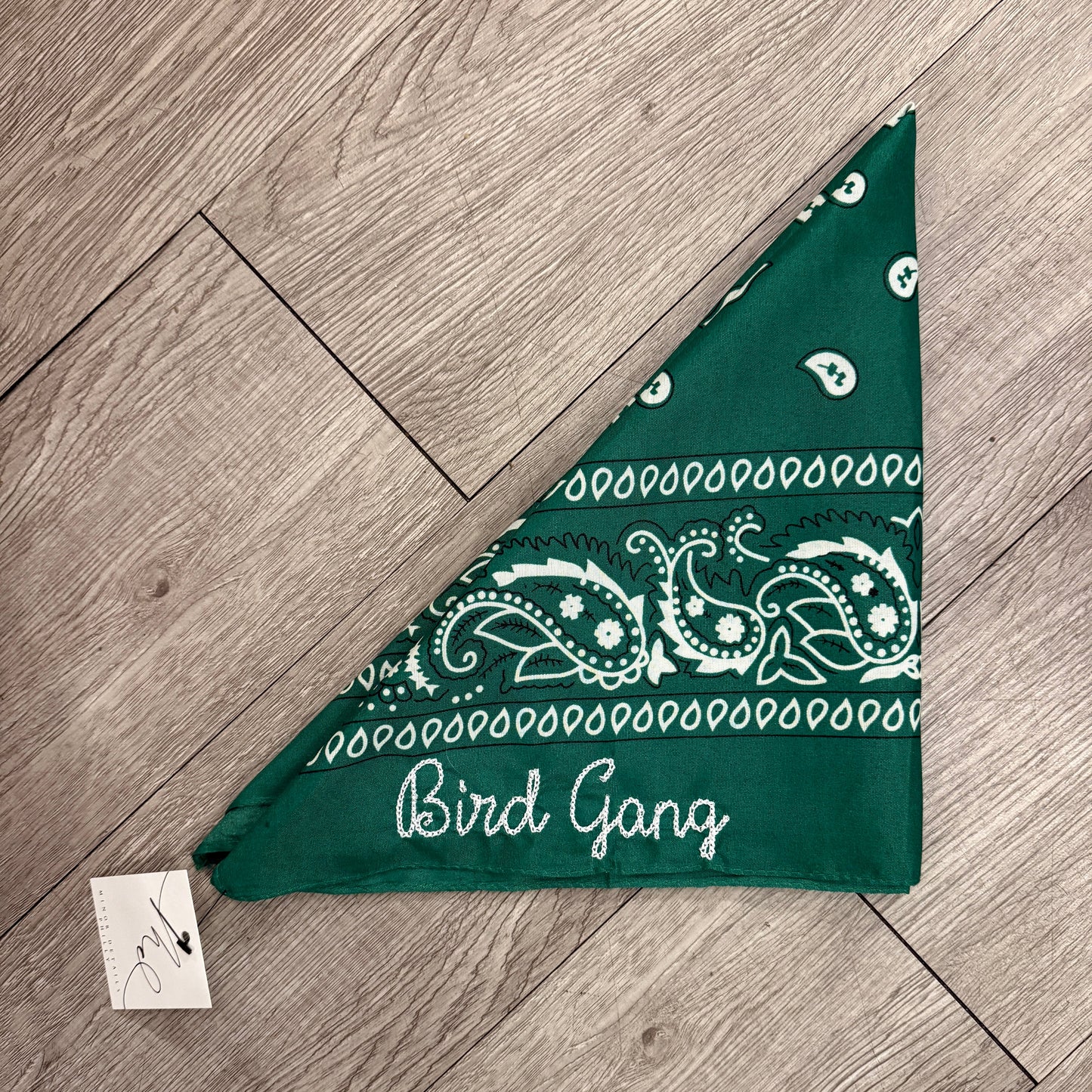 Bird Gang Chainstitch Bandana