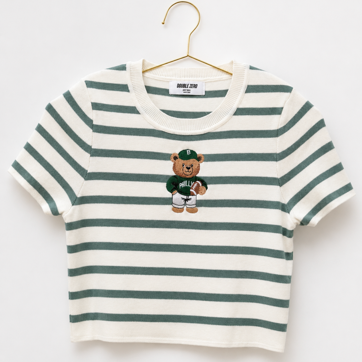 Teddy Bear Knit Tee - Philly Football