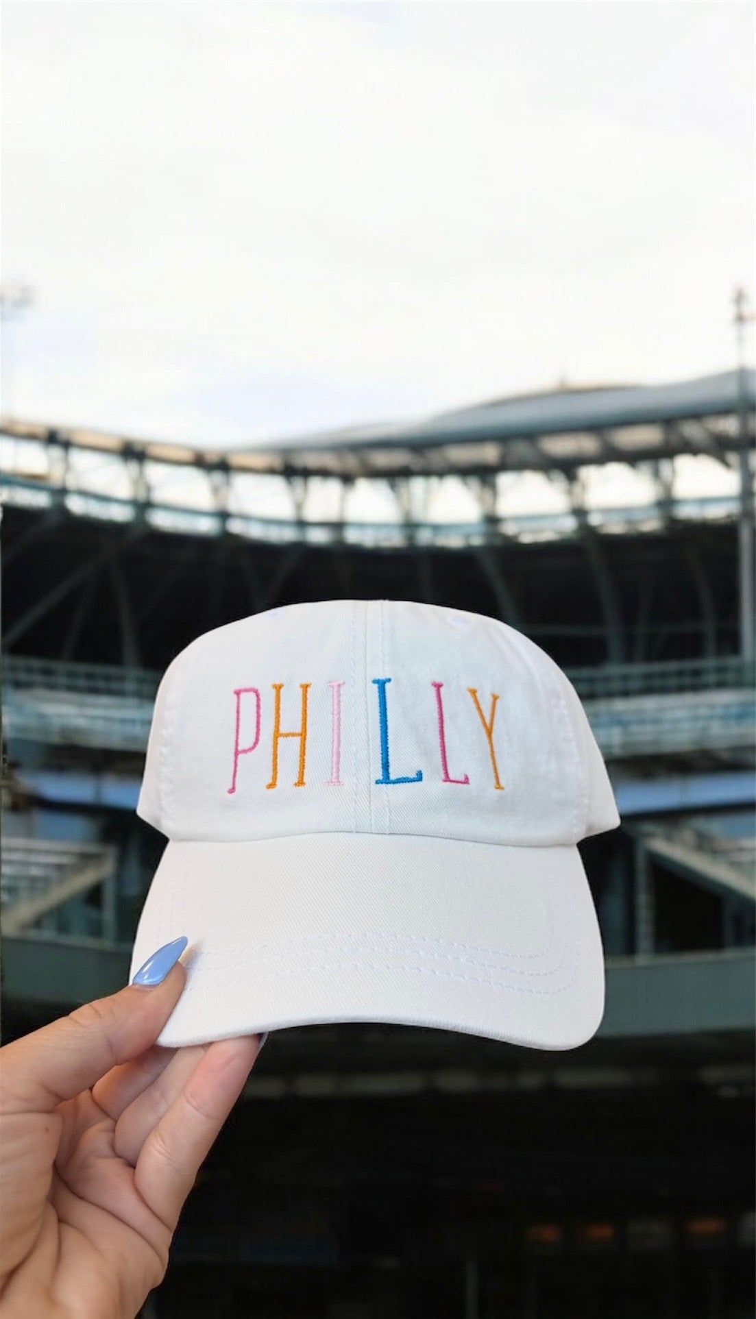 Philly Colorful Embroidered Hat