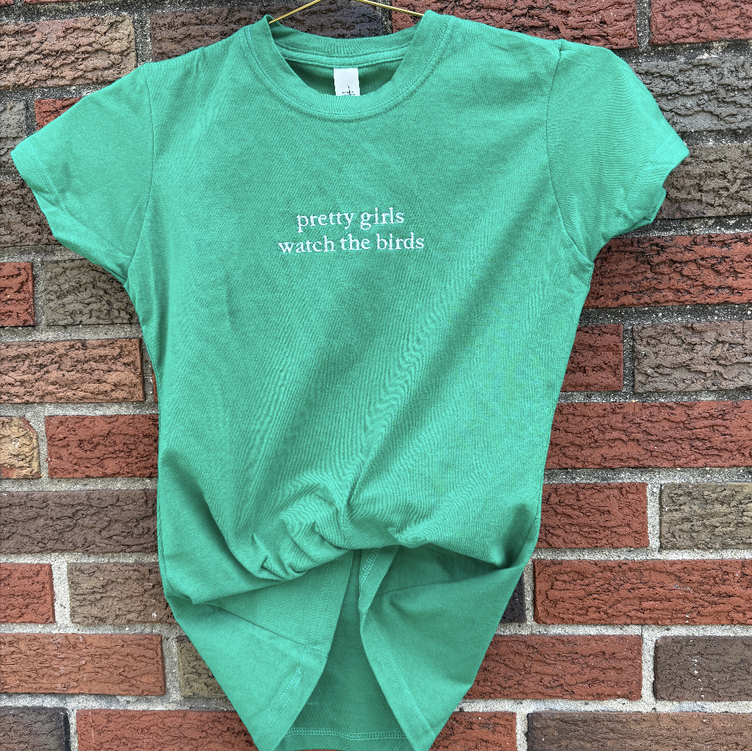 Pretty Girls Birds Full Length Women's Tee