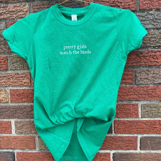 Pretty Girls Birds Full Length Women's Tee