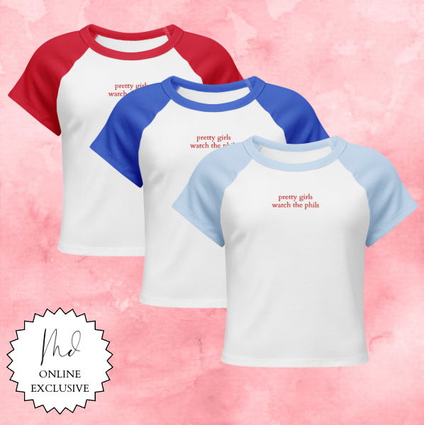 Pretty Girls Phils Baby Tee