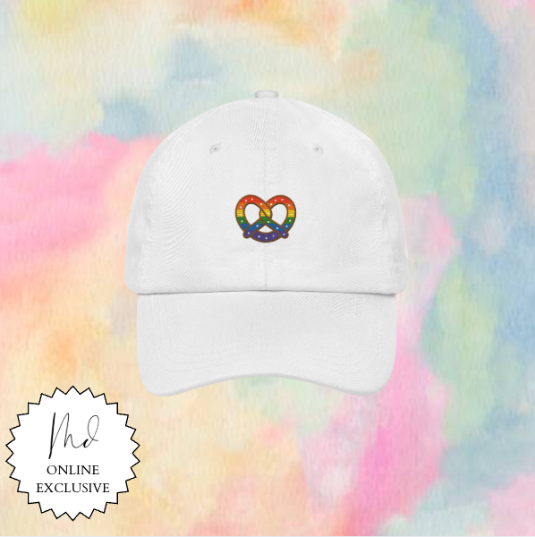 Pride Pretzel Embroidered Hat