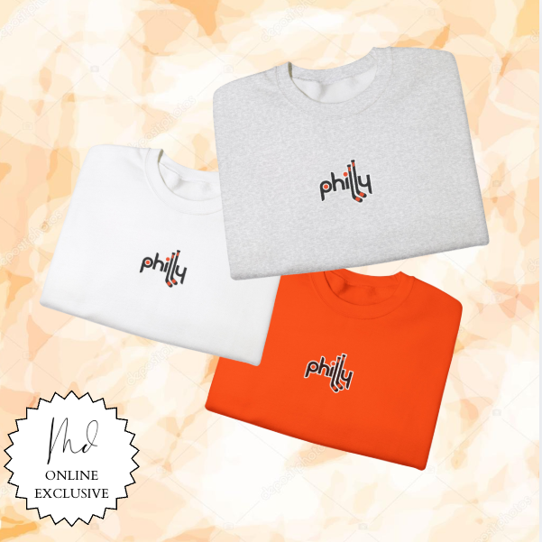 Philly Hockey Stick Crewneck