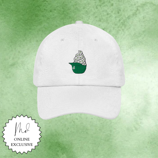 Embroidered Shamrock Phillies Ice Cream Helmet Hat