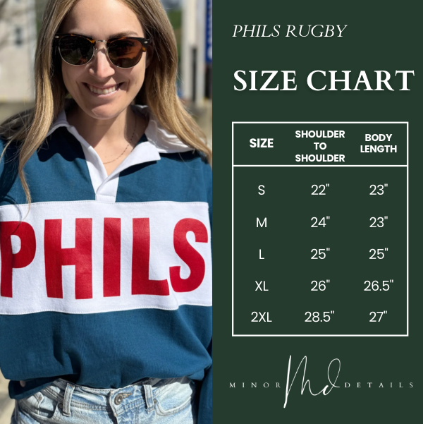 Phils Rugby Long Sleeve