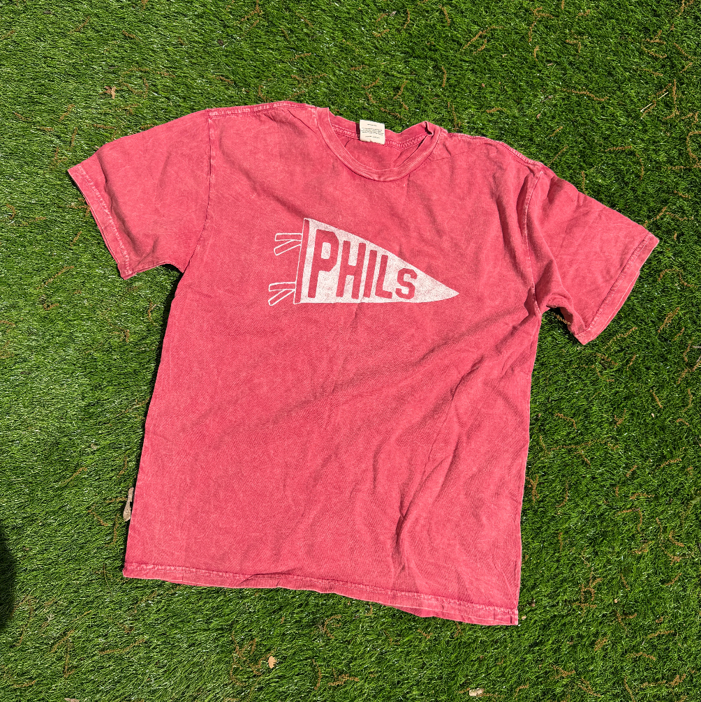 Phils Pennant Mineral Wash Tee