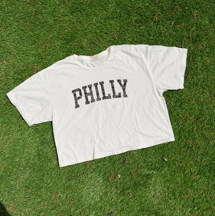 Philly Mineral Washed Crop Top