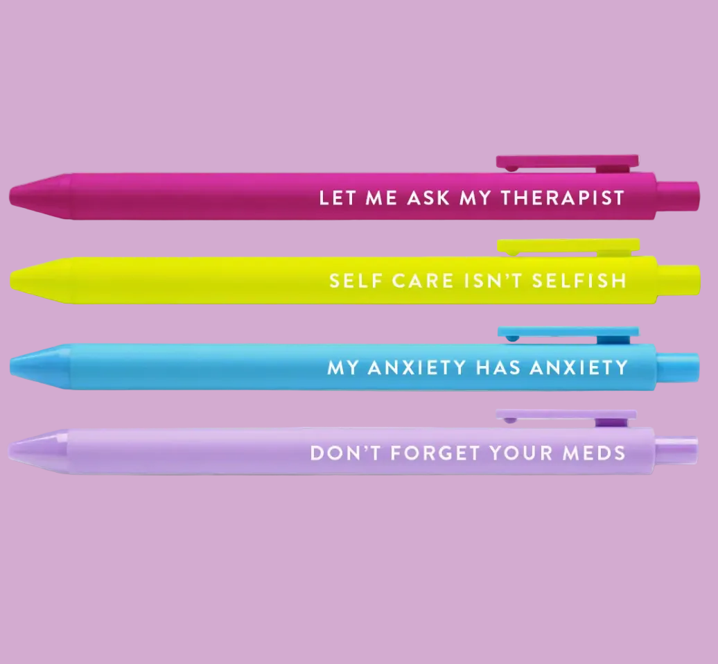 Always Anxious Pen Set
