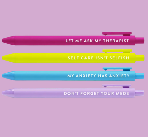 Always Anxious Pen Set