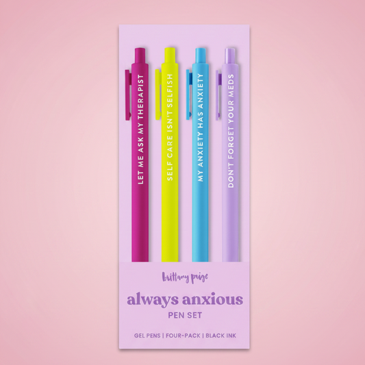 Always Anxious Pen Set