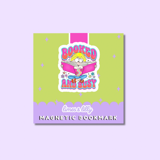 Lizzie McGuire Booked and Busy Magnetic Bookmark