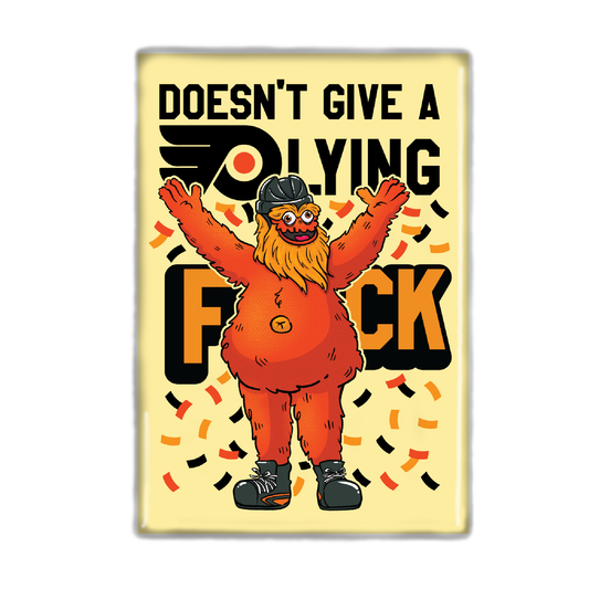 Doesn't Give a Flying F*ck Gritty Magnet