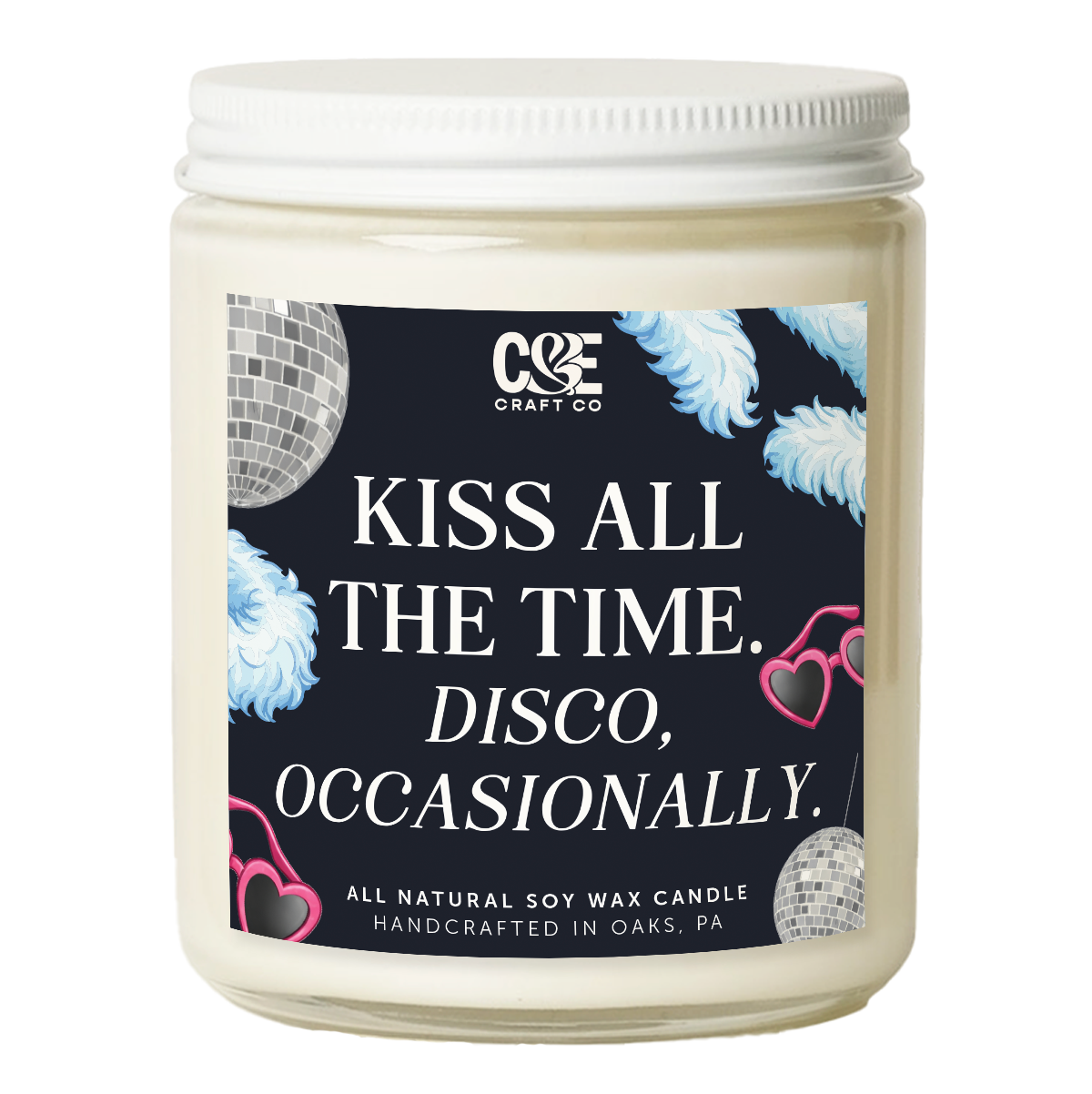 Kiss All the Time Candle
