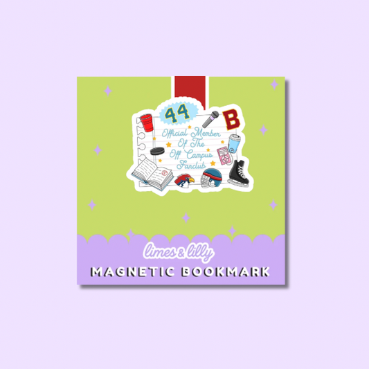 Off Campus Fan Club Magnetic Bookmark