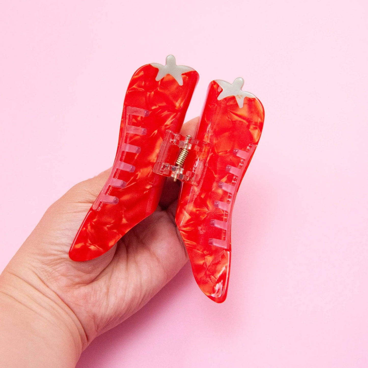 Chili Pepper Hair Claw Clip