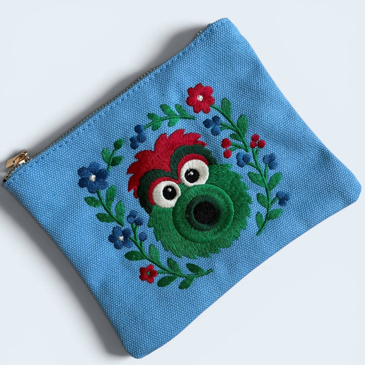 Philly Baseball Mascot Zipper Pouch