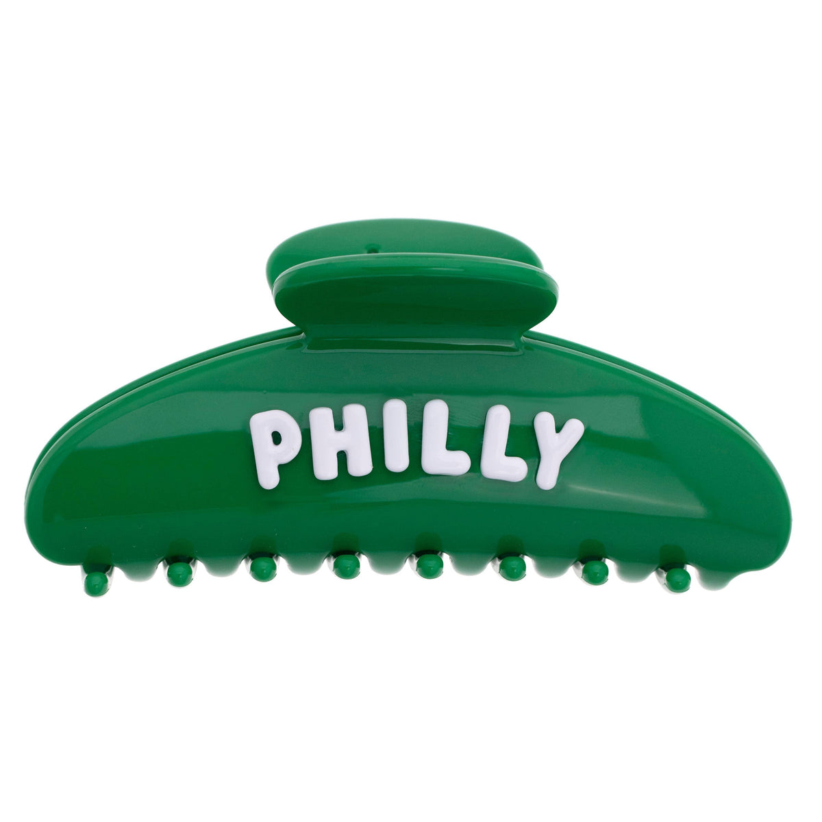 Green Philly Claw Clip