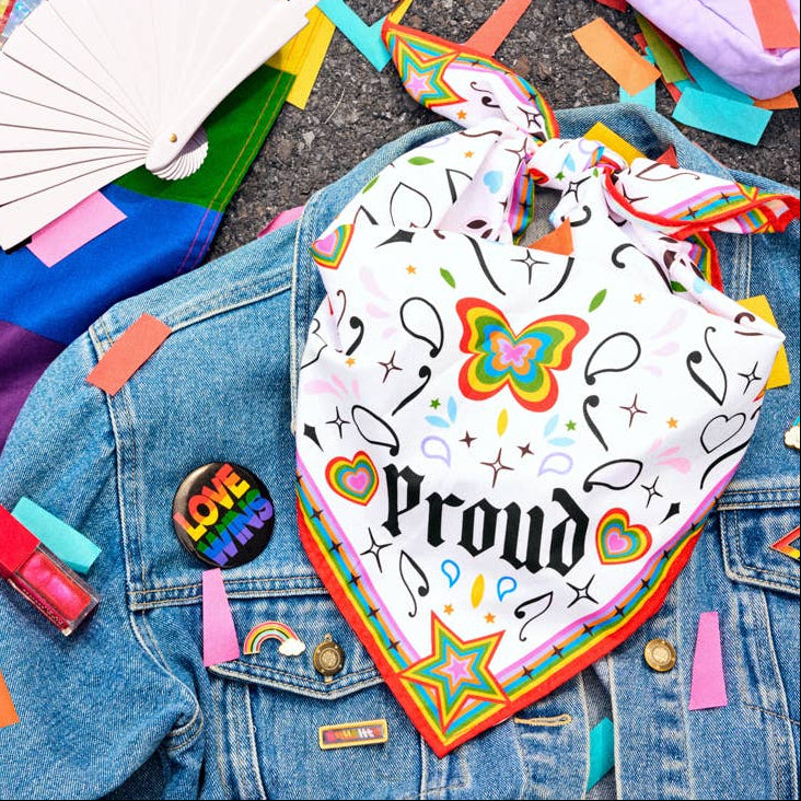 Pride Headscarf | rainbow bandana, LGBTQ, festival