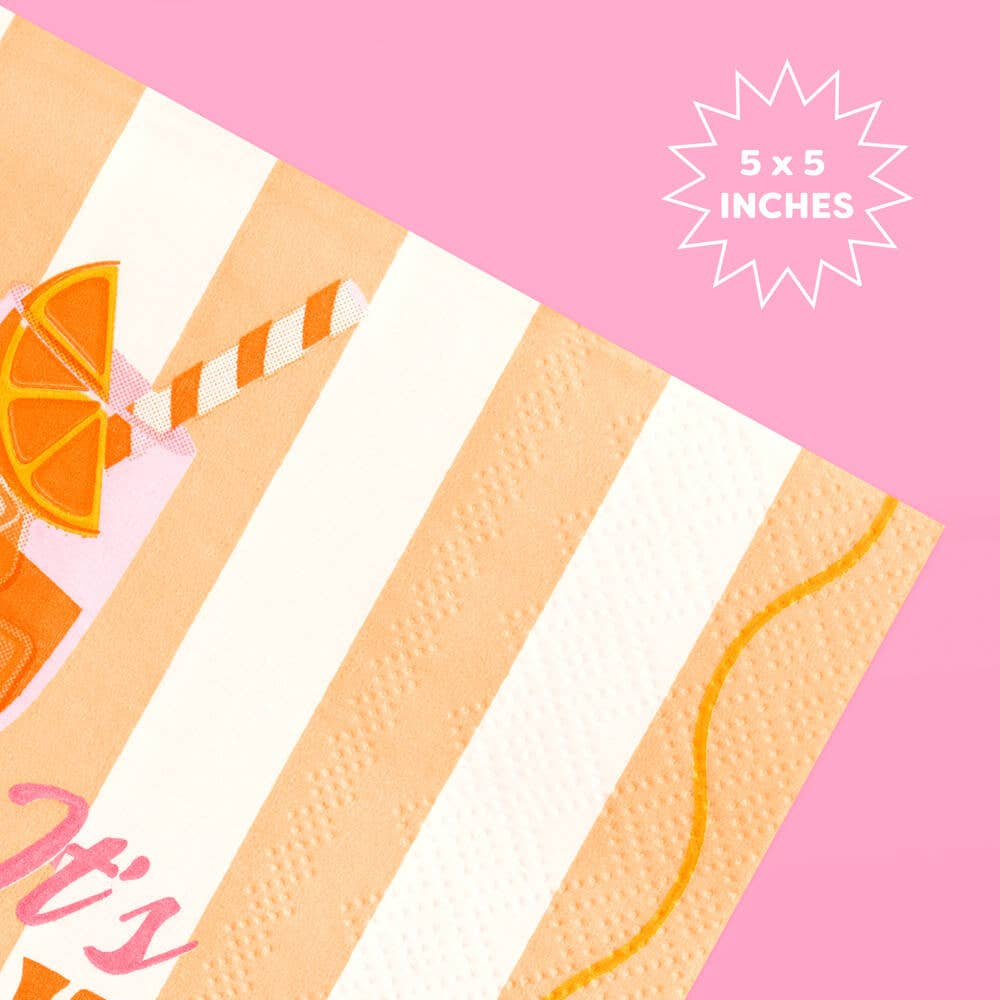 Aperol Spritz Napkins