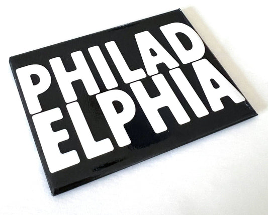 Philadelphia Magnet - Text Graphic