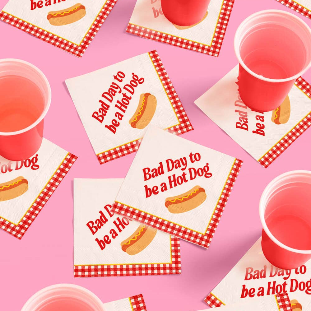 Hot Dog Napkins