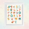 Philadelphia Alphabet Art Print