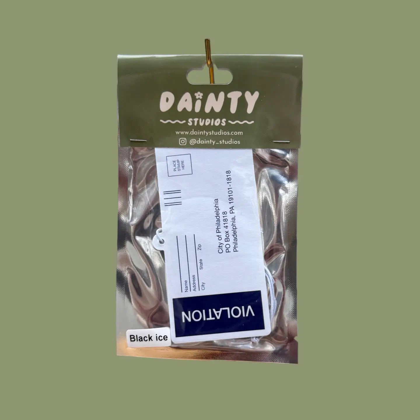 PPA Ticket Car Air Freshener