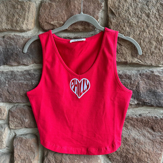 Heart Crop Tank