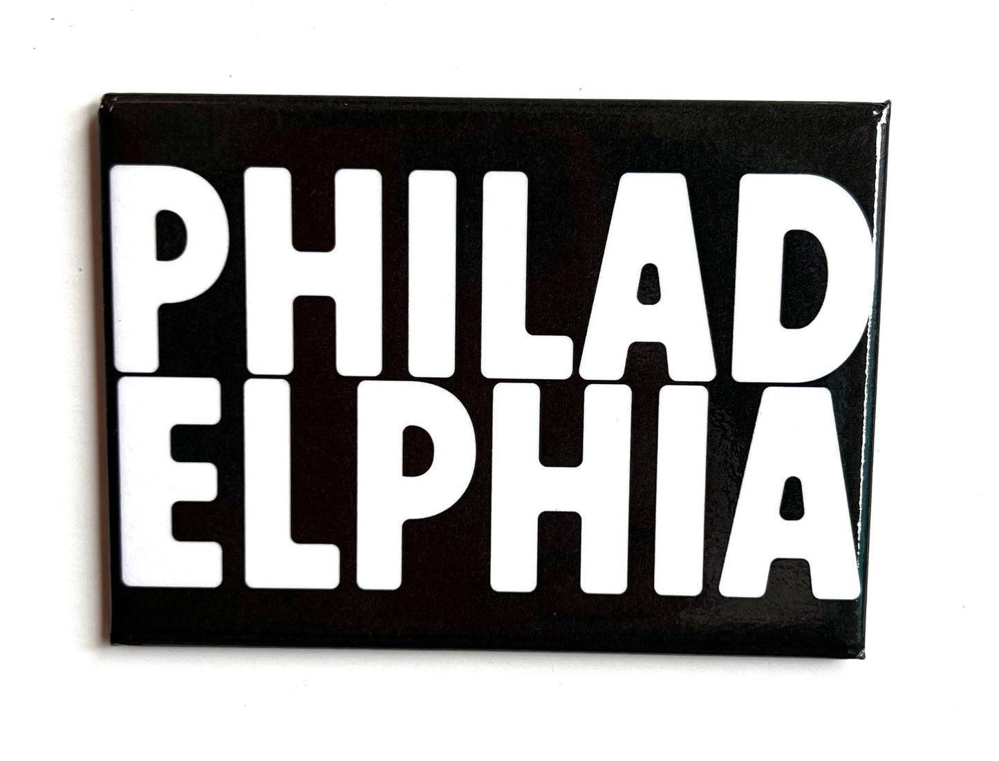 Philadelphia Magnet - Text Graphic