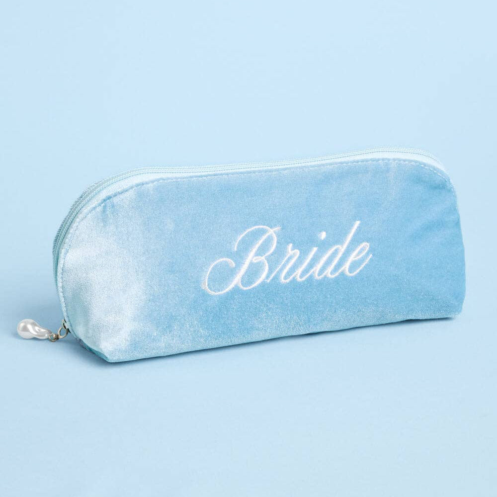 Bride Velvet Cosmetic Bag
