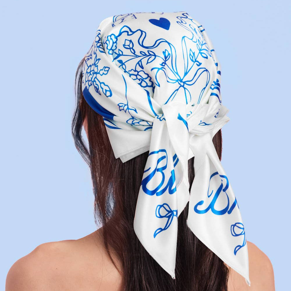 Bride Silk Scarf