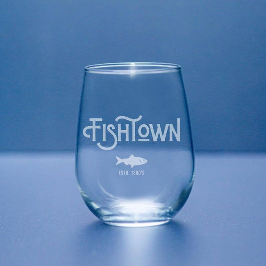 Fishtown Wine Glass
