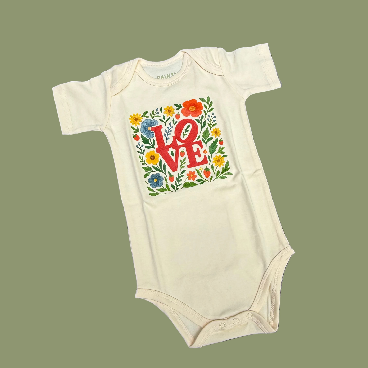 Philly Floral LOVE Onesie