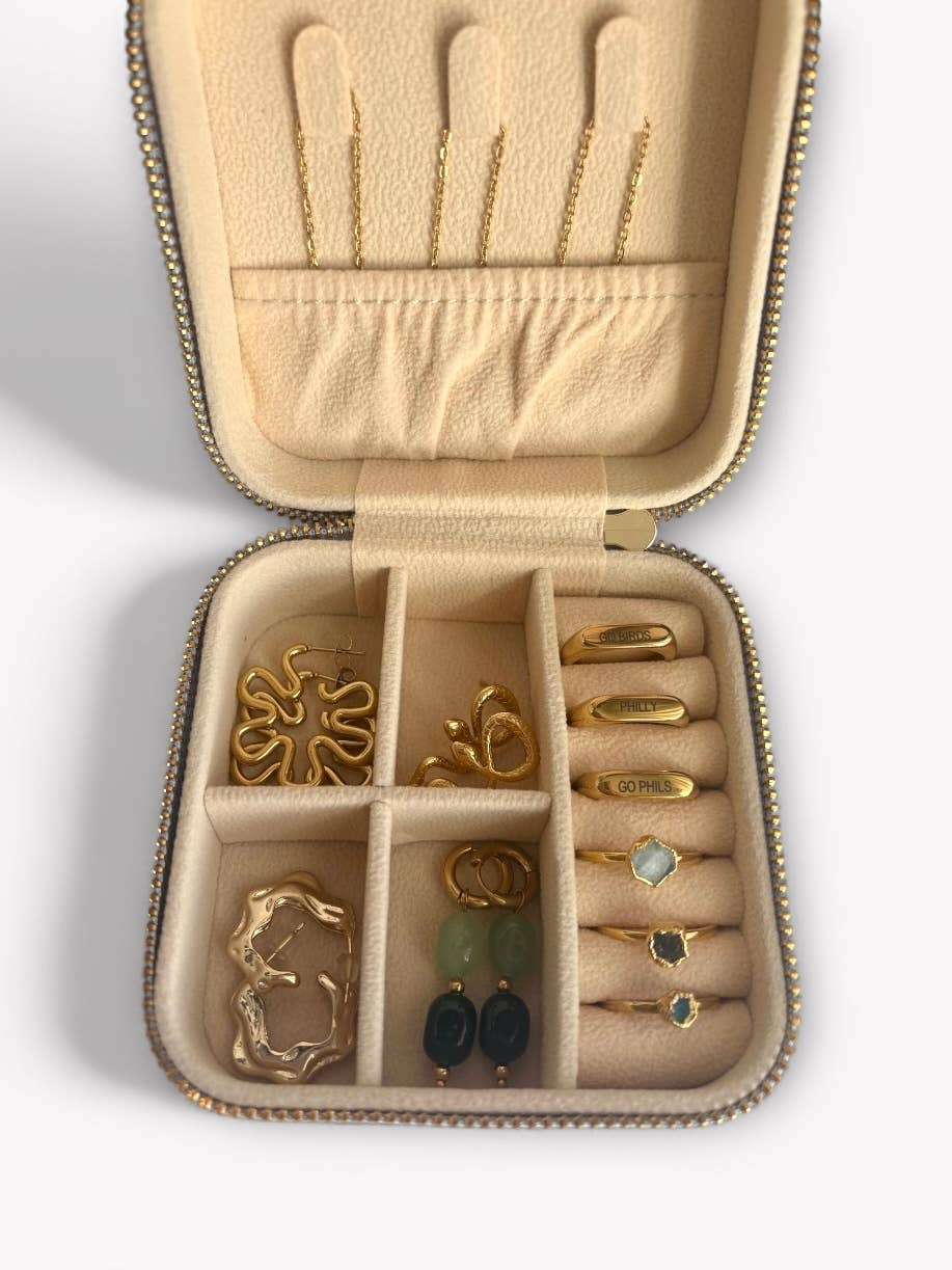 Philadelphia Baseball Mascot Jewelry Travel Case