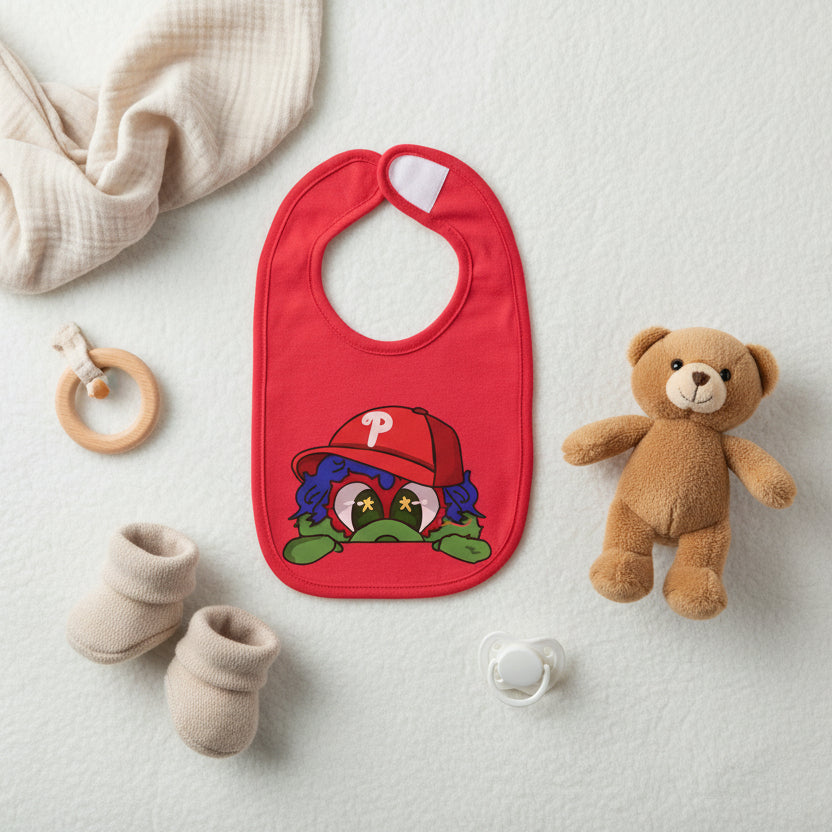 Peeking Phanatic Baby Bib