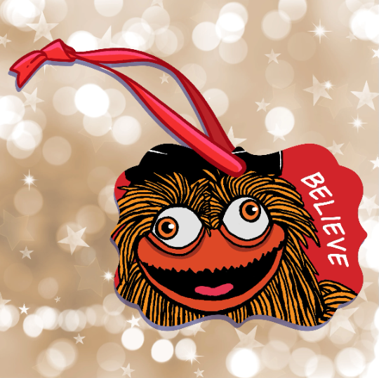 Gritty Ornament