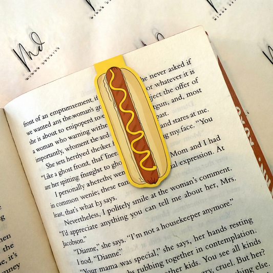 Hot Dog Magnetic Bookmark