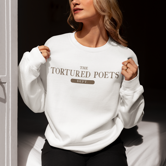 Tortured Poets Crewneck Sweatshirt