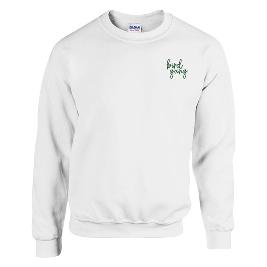 Bird Gang Embroidered Crewneck