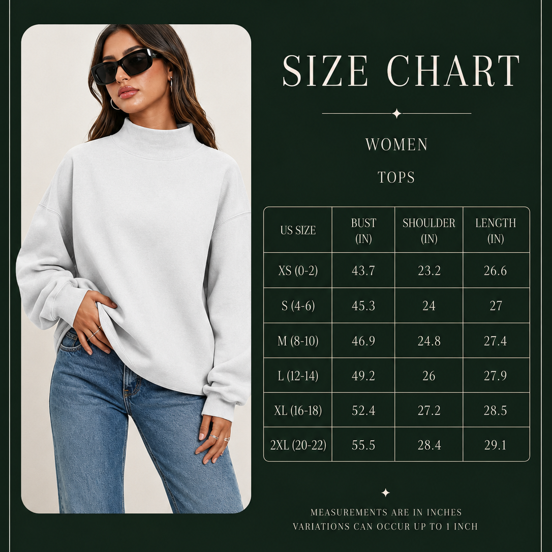 Customized Bridal Mockneck Sweatshirt