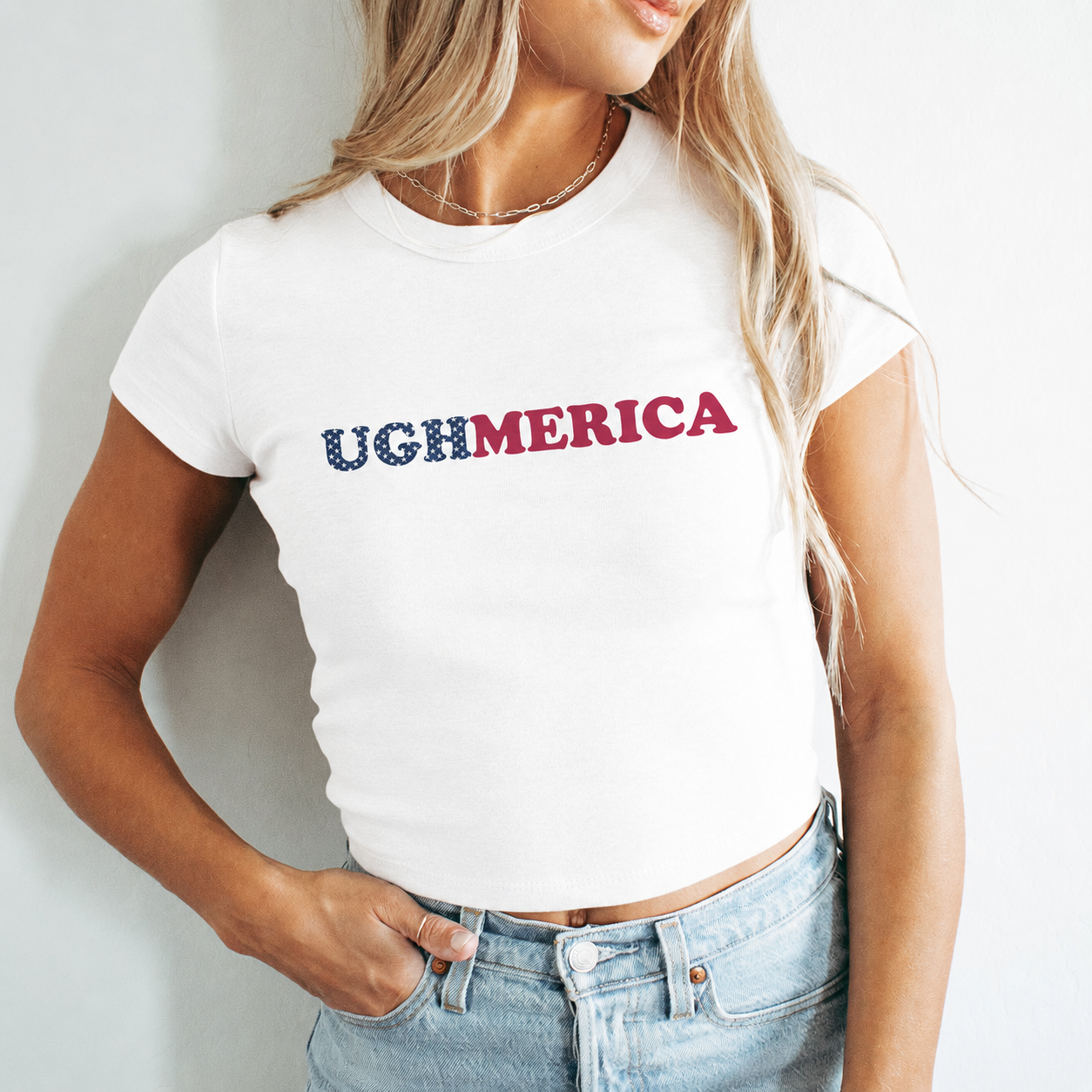 Ughmerica Micro Rib Baby Tee