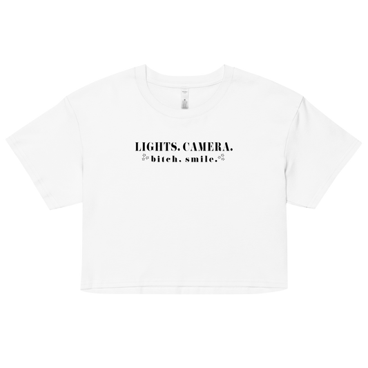 Lights. Camera. Crop Top